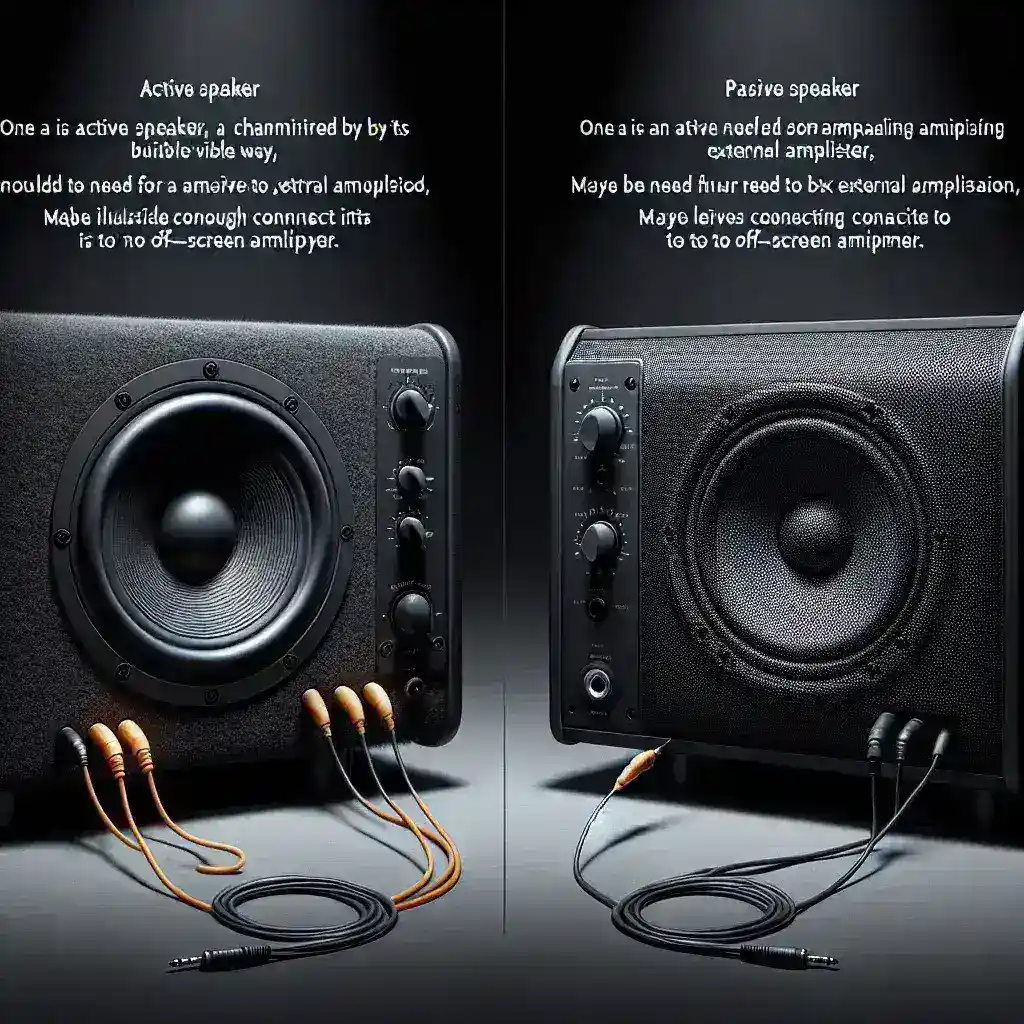 ¿Cuáles son las diferencias entre altavoces activos y pasivos?