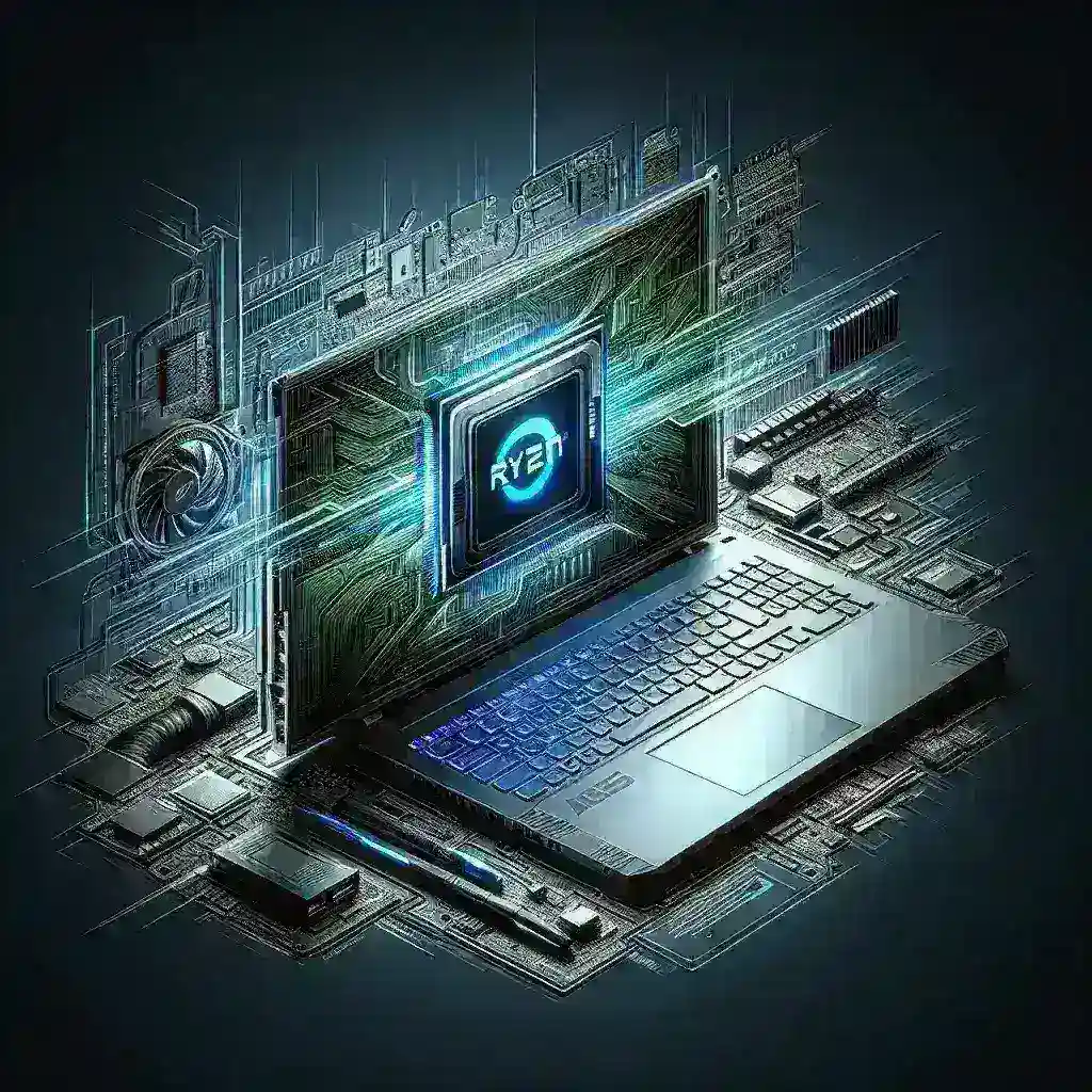 "Especificaciones detalladas del portátil Asus TUF A14 con procesador Ryzen Z2 Extreme, destacando su diseño robusto, características técnicas avanzadas y rendimiento para juegos y tareas exigentes."