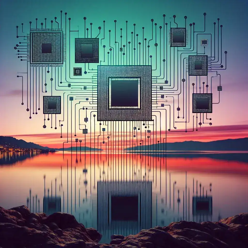 "Imagen que muestra el diseño innovador de la GPU dividida de Nova Lake, ilustrando su arquitectura modular que revoluciona el diseño de procesadores para un rendimiento óptimo."