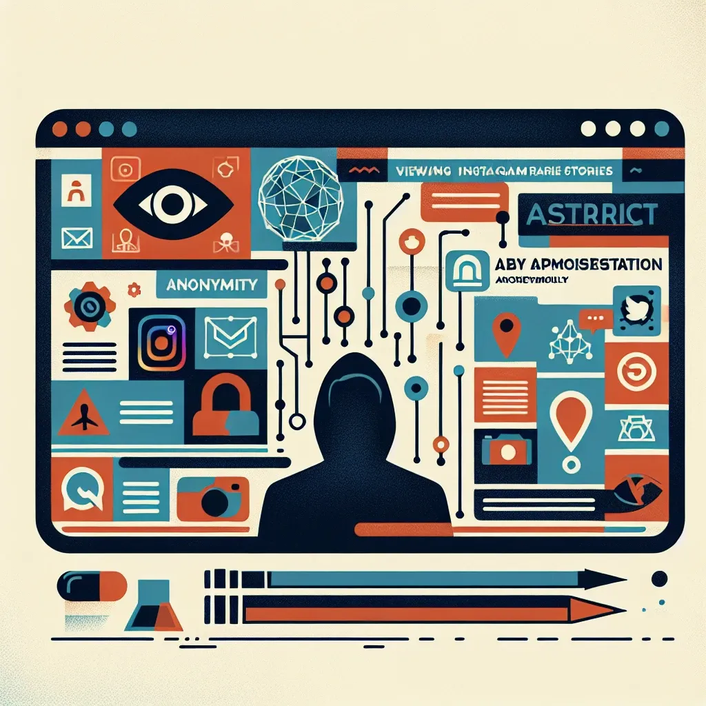 "Visualizador de Historias de Instagram: Guía Completa para Ver Stories de Forma Anónima - Interfaz del software mostrando ejemplos de historias de Instagram en un fondo moderno."